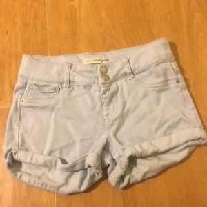 Girl jean shorts